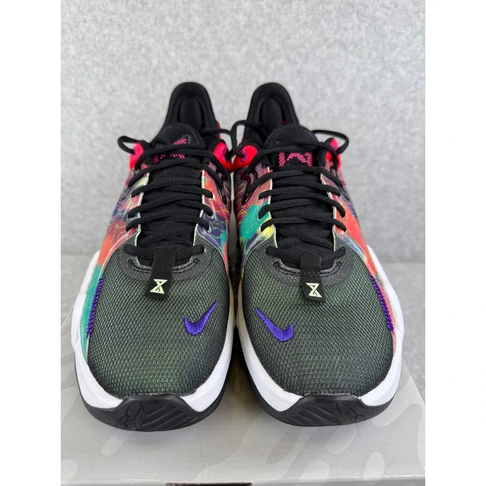 Nike PG 5 Multi Color Basketball Shoes‎ Men's Size 8 Sneakers CW3143-600